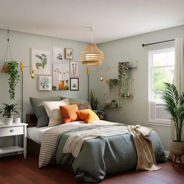 bedroom restyle and staging